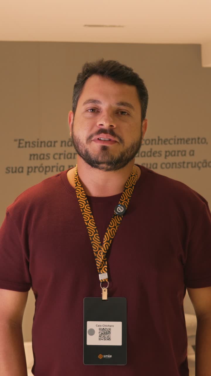 Caio, Espírito Santo, em depoimento para a Smile University