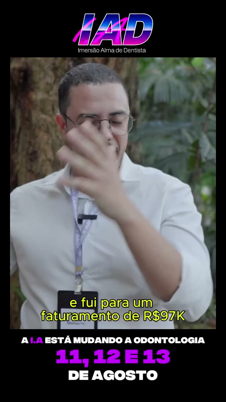 Iad, Aluno da Smile, em depoimento para a Smile University