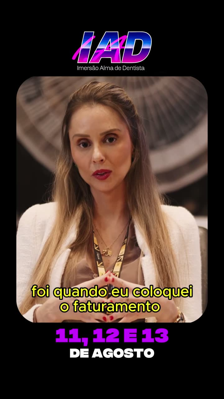 Iad, Aluno da Smile, em depoimento para a Smile University
