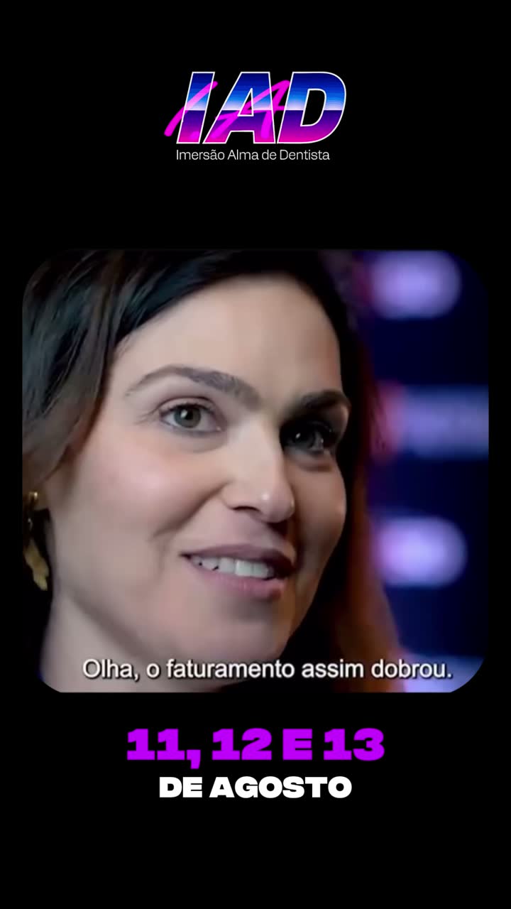 Iad, Aluno da Smile, em depoimento para a Smile University