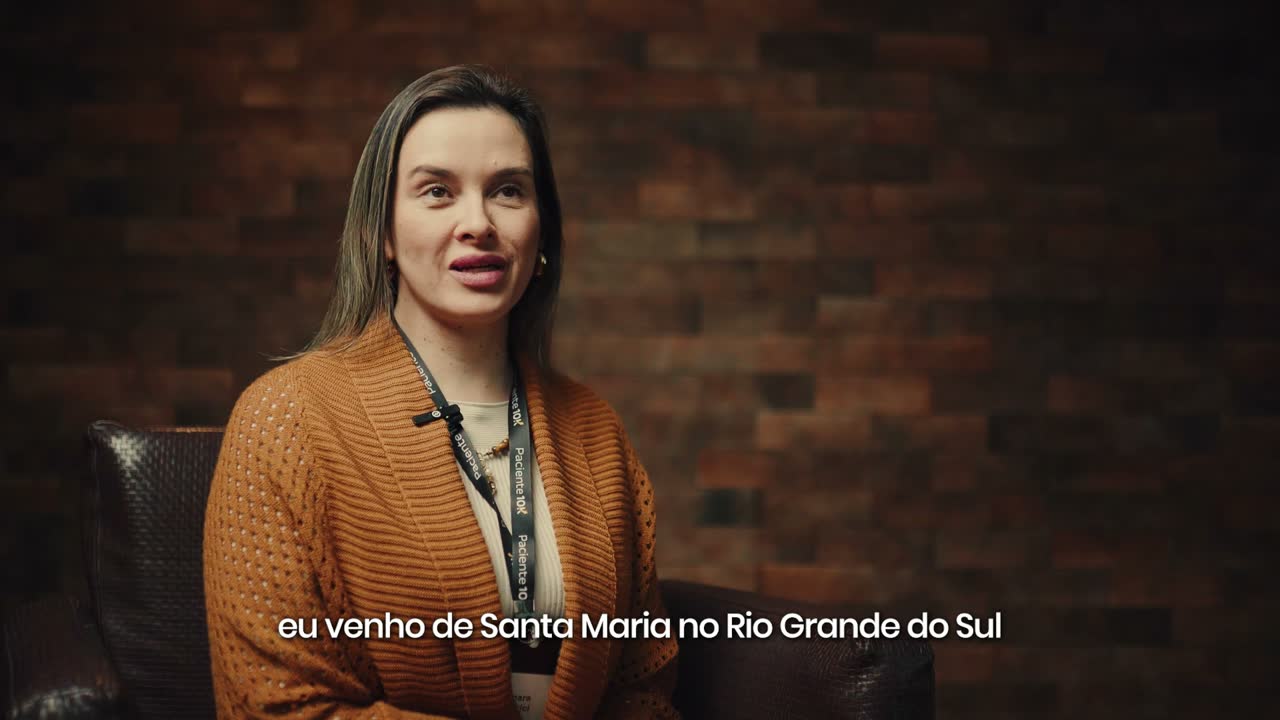 Isamara, Prótese em Santa Maria, RS, em depoimento para a Smile University
