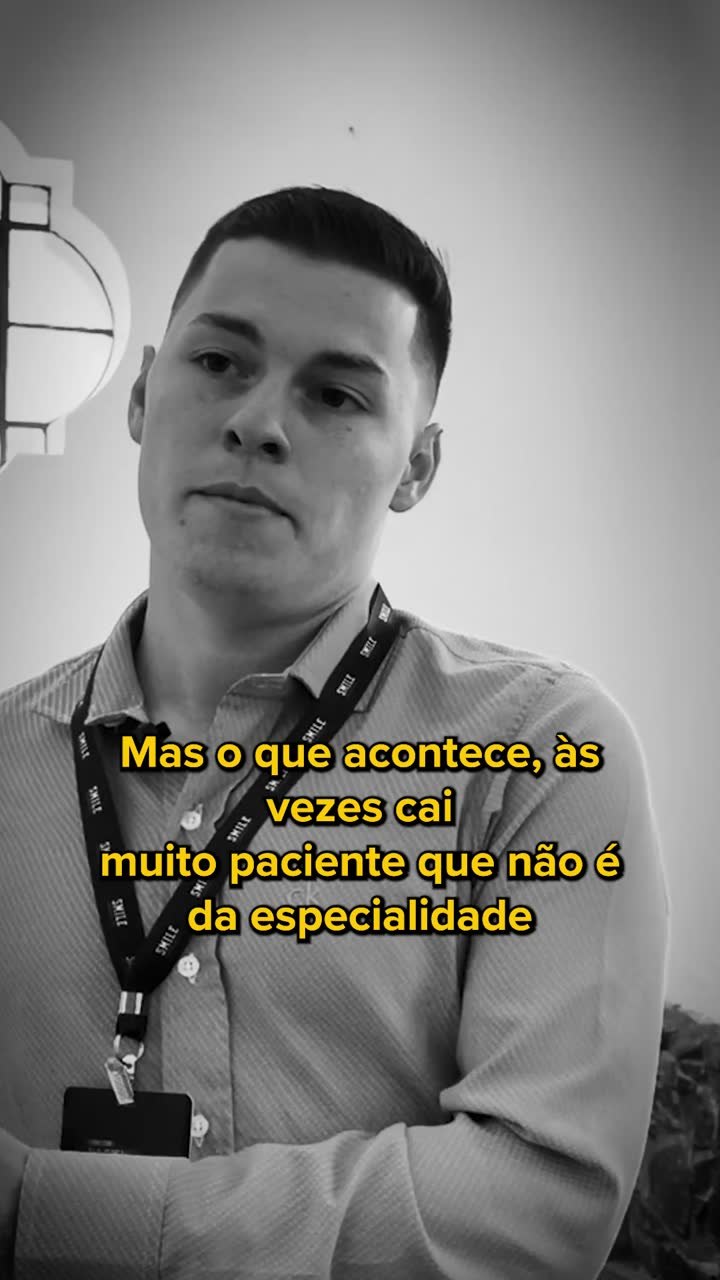 Matheus Zeni, Implantodontia em Coronel Vivida, em depoimento para a Smile University