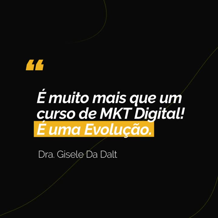 S Evolution   Gisele Da Dalt, Aluno da Smile, em depoimento para a Smile University