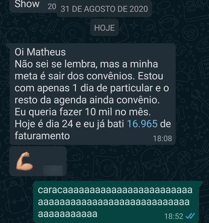 Meta era 10 mil, bateu 16.965 (sair dos convênios)