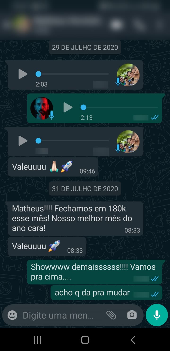 Fechou 180k, melhor mês do ano