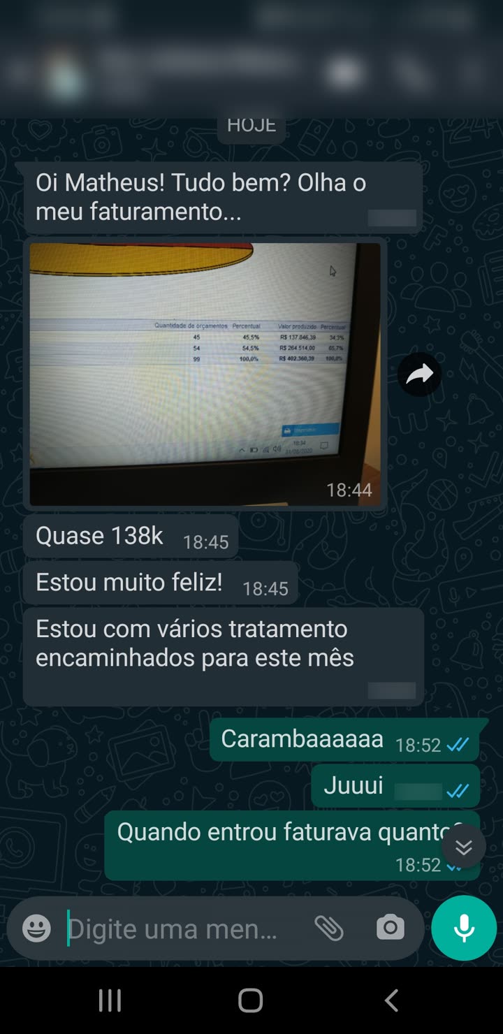 Foto da tela do relatório: quase 138k (402.360 produzidos)