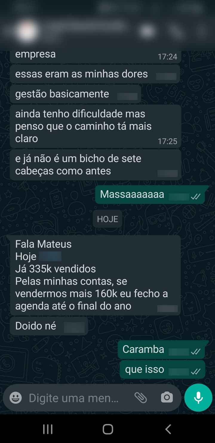 335k vendidos, agenda cheia até o fim do ano